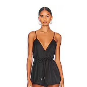 Black sleeveless romper - from revolve- NWT
